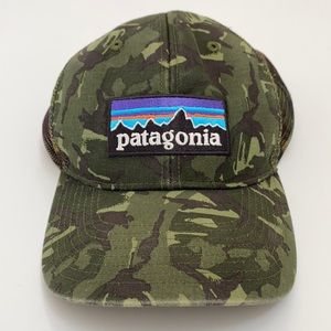 PATAGONIA Camo Hat Snapback Logo  Cap